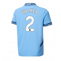 Manchester City Kyle Walker #2 Fotballklær Hjemmedrakt 2024-25 Kortermet